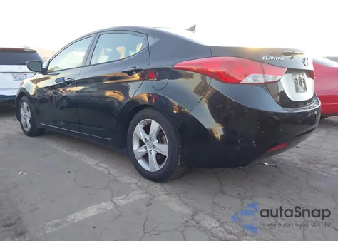 2012 Hyundai Elantra Gls (Ulsan Plant) from USA, damaged, VIN KMHDH4AEXCU415573
